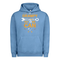 Pigment Pebble Blue Mens Grampy Funny Handyman Fix It Fathers Day Gift Urban Hoodie - longCreatives