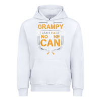 White Mens Grampy Funny Handyman Fix It Fathers Day Gift Urban Hoodie - longCreatives