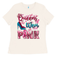 Queens Wear Pink Breast Cancer Ladies Tee | Teevron
