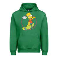 Emerald The Simpsons Bart Simpson Eat My Shorts Urban Hoodie - longCreatives