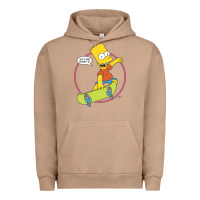 Pigment Burro The Simpsons Bart Simpson Eat My Shorts Urban Hoodie - longCreatives