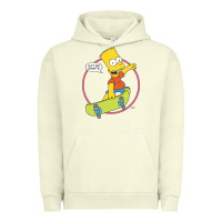 Pigment Pistachio The Simpsons Bart Simpson Eat My Shorts Urban Hoodie - longCreatives