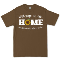 Cacao welcome to our Home Sunflower Premium Tee - Bettercallsaul