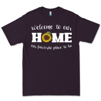 Plum welcome to our Home Sunflower Premium Tee - Bettercallsaul