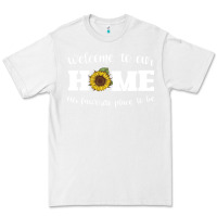 White welcome to our Home Sunflower Premium Tee - Bettercallsaul