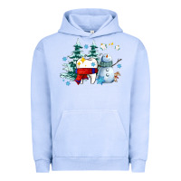 Pigment Grape Ice dental christmas teeth and winter with snowman Urban Hoodie - AdoDesignShop