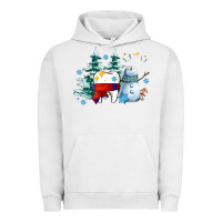 Pigment Lunar Rock dental christmas teeth and winter with snowman Urban Hoodie - AdoDesignShop