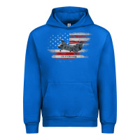 Cobalt CH-47 Chinook Helicopter USA Flag Helicopter Pilot Gifts Urban Hoodie - longCreatives