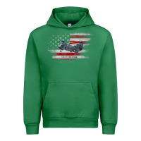 Emerald CH-47 Chinook Helicopter USA Flag Helicopter Pilot Gifts Urban Hoodie - longCreatives
