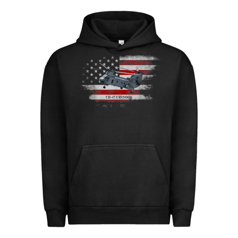 Ch-47 Chinook Helicopter Usa Flag Helicopter Pilot Gifts Urban Hoodie by longCreatives | Teevron