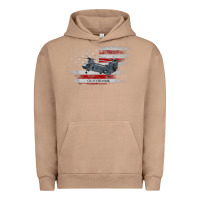 Pigment Burro CH-47 Chinook Helicopter USA Flag Helicopter Pilot Gifts Urban Hoodie - longCreatives