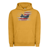 Pigment Peanut Butter CH-47 Chinook Helicopter USA Flag Helicopter Pilot Gifts Urban Hoodie - longCreatives