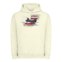Pigment Pistachio CH-47 Chinook Helicopter USA Flag Helicopter Pilot Gifts Urban Hoodie - longCreatives