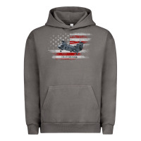 Pigment Tornado CH-47 Chinook Helicopter USA Flag Helicopter Pilot Gifts Urban Hoodie - longCreatives