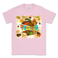 Bubblegum Pink fall teacher pumpkin Classic Tee - TumblerDesignByShophia