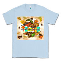 Dusty Blue fall teacher pumpkin Classic Tee - TumblerDesignByShophia