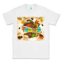 White fall teacher pumpkin Classic Tee - TumblerDesignByShophia