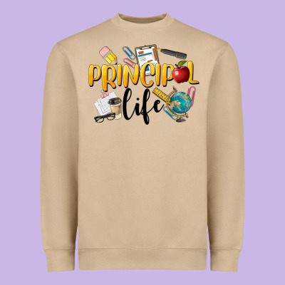 Principal Life Heavyweight Sweatshirt Designed By Lillyallendesigns