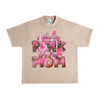 French Oak i wear pink for my mom Urban Heavy Tee - CowGirlArtShop