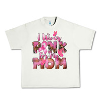 Pistachio i wear pink for my mom Urban Heavy Tee - CowGirlArtShop