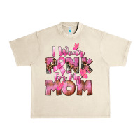 Sandshell i wear pink for my mom Urban Heavy Tee - CowGirlArtShop