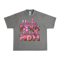 Tornado i wear pink for my mom Urban Heavy Tee - CowGirlArtShop