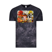 Cloud Black fall farm animals Vintage Tee - CowGirlArtShop
