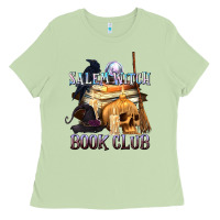 Matcha Salem Witch Book Club Ladies Tee - texasbilliewilder