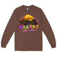 Chestnut softball granny Long Sleeve Tee - OliviaCreatesArt
