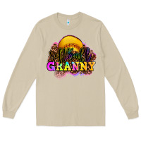 Mushroom softball granny Long Sleeve Tee - OliviaCreatesArt