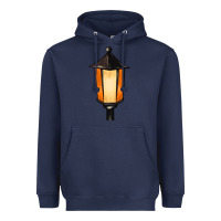 Navy street lamp Heavyweight Hoodie - BarkalooDesign