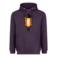 Plum street lamp Heavyweight Hoodie - BarkalooDesign