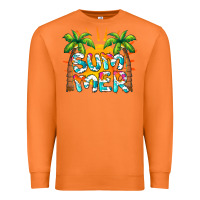 Carrot summer waves and sun Premium Sweatshirt - BarkalooDesign