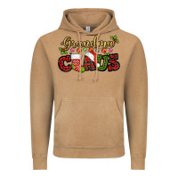 Grandma Claus With Christmas Gift Sock Mother's Vintage Hoodie | Teevron