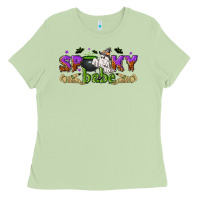 Matcha spooky babe halloween Ladies Tee - NancyCooperArtShop