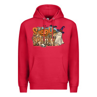 Cardinal Stay Spooky Premium Hoodie - CowhideDigitalArt