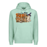 Seafoam Stay Spooky Premium Hoodie - CowhideDigitalArt