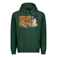 Sports Green Stay Spooky Premium Hoodie - CowhideDigitalArt