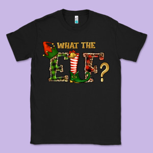 What The Elf Christmas Classic Tee Designed By Ranaportraitstore