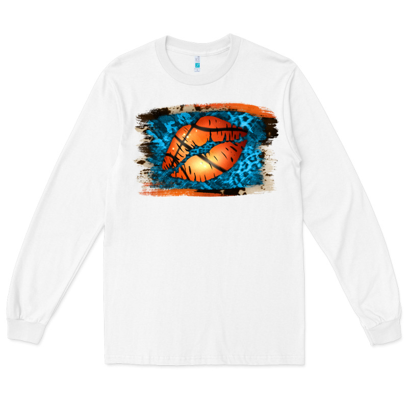 Basketball Lips Long Sleeve Tee by Jasminsmagicworld | Teevron