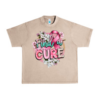French Oak find a cure cancer awareness Urban Heavy Tee - CowGirlArtShop
