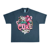 Midnight Navy find a cure cancer awareness Urban Heavy Tee - CowGirlArtShop