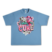 Pebble Blue find a cure cancer awareness Urban Heavy Tee - CowGirlArtShop