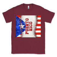 Burgundy baseball puerto rico tumbler tbs Classic Tee - TumblerDesignByShophia