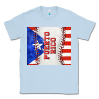 Dusty Blue baseball puerto rico tumbler tbs Classic Tee - TumblerDesignByShophia