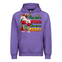 Tulip The more wine the more merry Urban Hoodie - AdoDesignShop