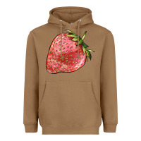 Toasted Coconut strawberry Heavyweight Hoodie - BarkalooDesign