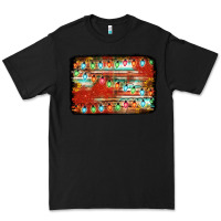 Black christmas serape sunflower background Premium Tee - Jasminsmagicworld