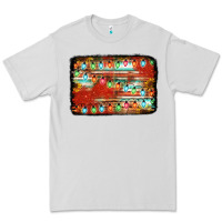 Dove Grey christmas serape sunflower background Premium Tee - Jasminsmagicworld