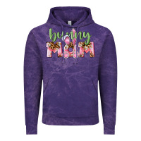 Cloud Purple Happy Easter Bunny Mom Vintage Hoodie - CowGirlArtShop